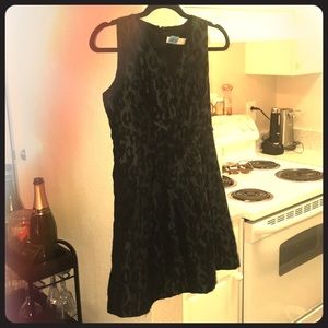 Ann Taylor Loft Leopard Print Dress